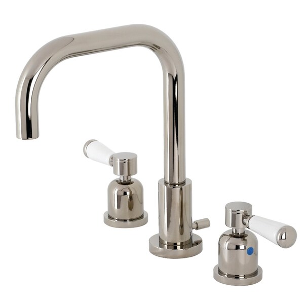 FSC8939DPL Paris Widespread Bathroom Faucet W/ Brass Pop-Up, Nickel